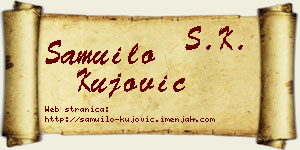 Samuilo Kujović vizit kartica